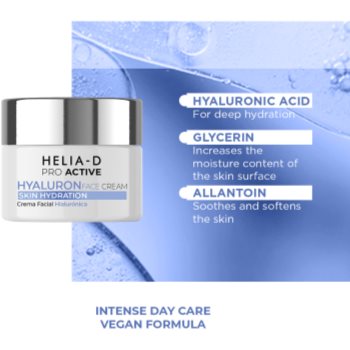 Helia-D Pro Active Hyaluron cremă hidratantă - imagine 3